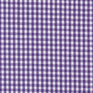 Fabric Finders Chocolate White 1/16 Gingham Fabric 