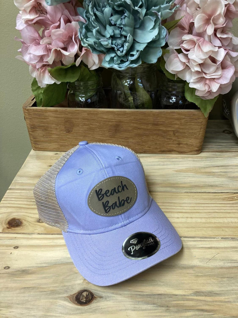 Purple Beach Babe Hat