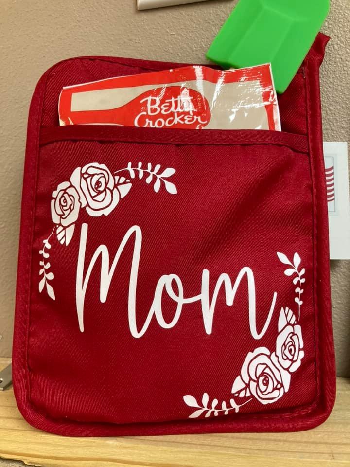 Mom Pot Holder with Cookie Mix