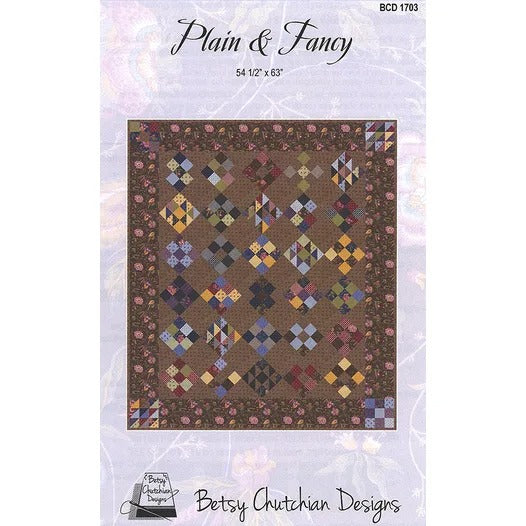 Plain and Fancy Quilt Pattern