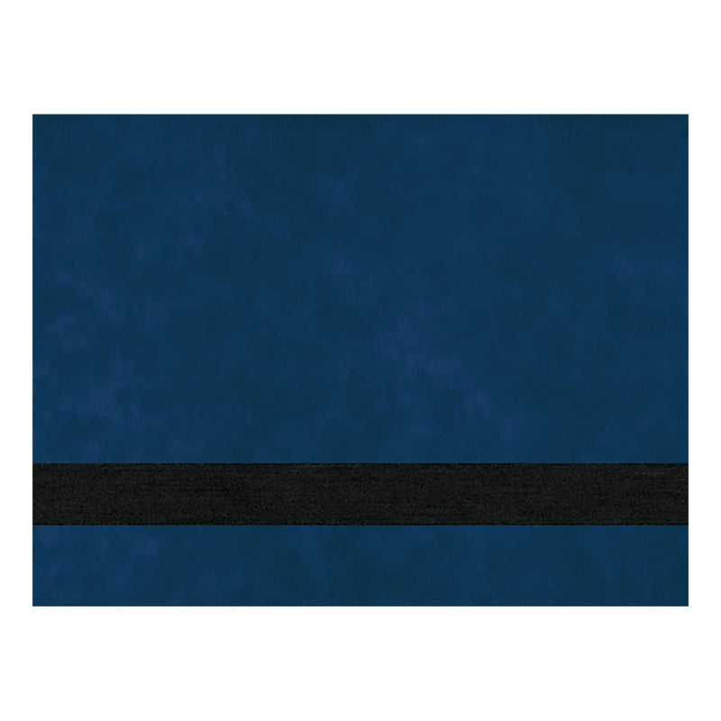 12x12 Blue/Black Leathette Sheet