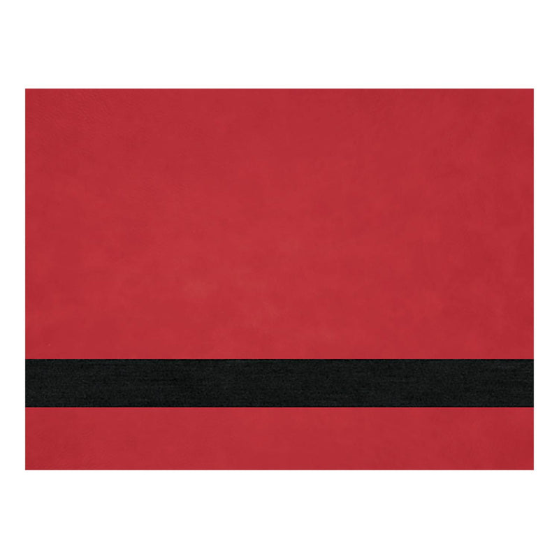 12x12 Red/Black Leatheretee Sheet