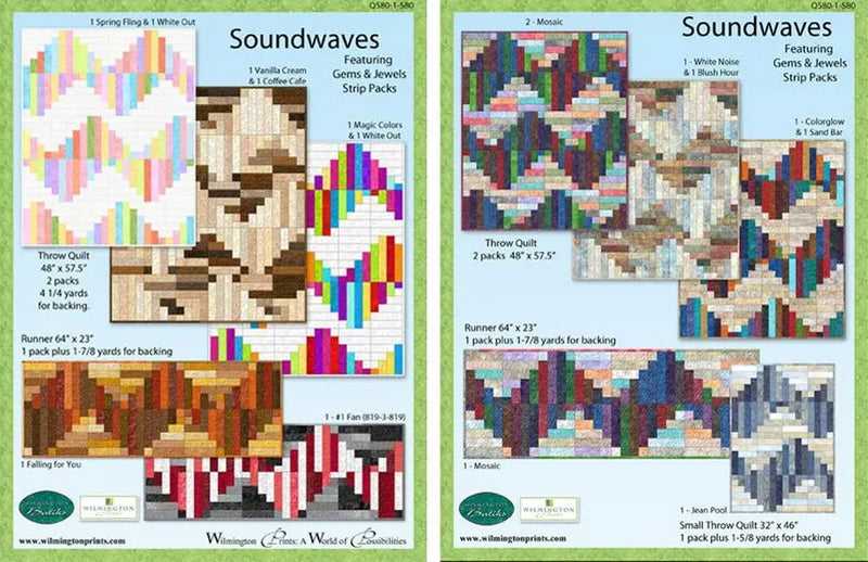 Soundwaves Quilt Pattern