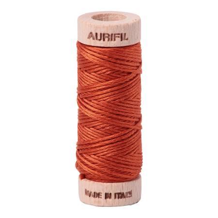 Aurifil Cotton Floss Rusty Orange