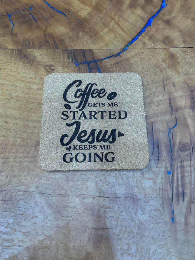 Coffee Jesus Keep Me Going