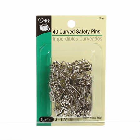 Safety Pin Curved 1 1/2 in