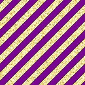 HTV Purple and Gold Diagonal