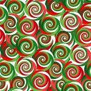 HTV Red and Green Swirl
