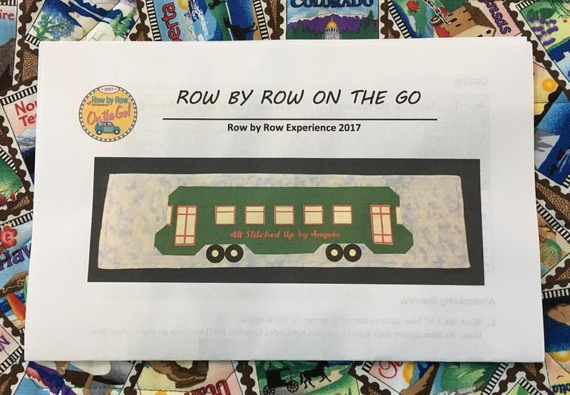 Row by Row Pattern 2017