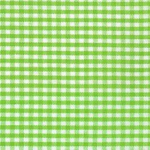 1/16" Bright Lime Gingham