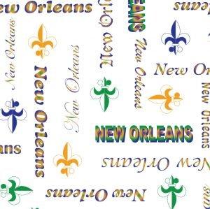 New Orleans Word Print