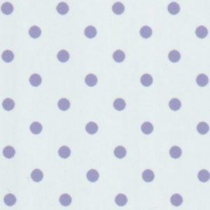 Lilac Dots on White