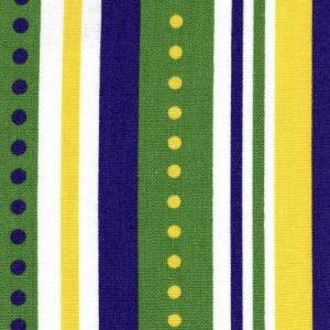 Mardi Gras Stripe Fabric