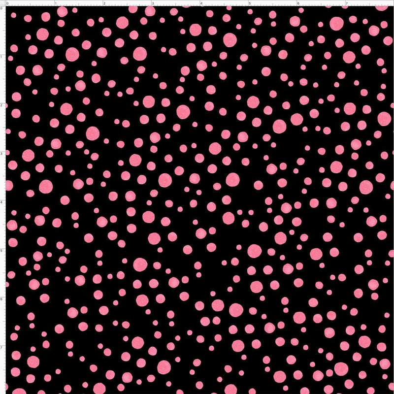 Balloon Dots Black / Pink
