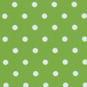 White Dots on Apple Green
