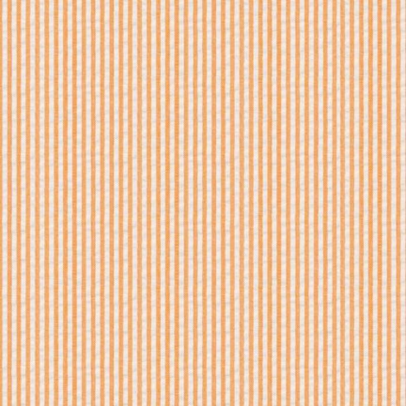 Seersucker Stripe Orange