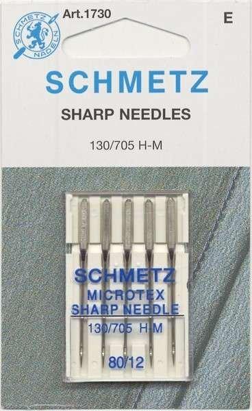 1730 Schmetz 12/80 Microtex Needle