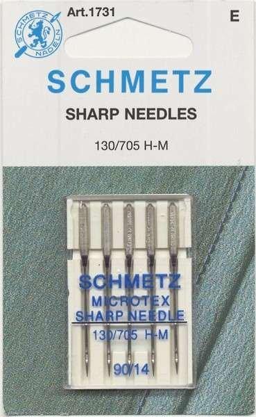 1731 Schmetz 14/90 Microtex Needle