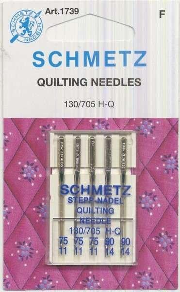 1739 Schmetz 11/75 & 14/90 Quilting Needle