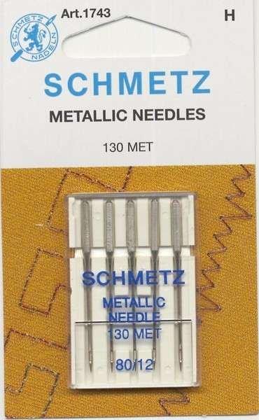 1743 Schmetz 12/80 Metallic Needle