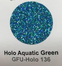 Holo Aquatic Green GlitterFlex
