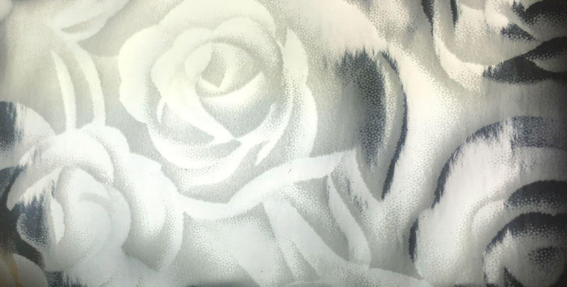 Silver Roses DecoFilm Soft
