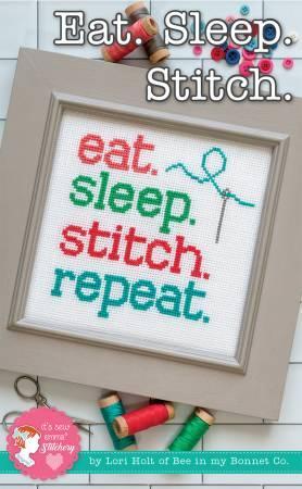 Eat Sleep Stitch CrossStitch
