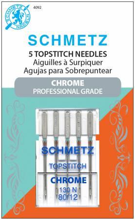 4092 Schmetz 70/10 Chrome Topstitch Needle