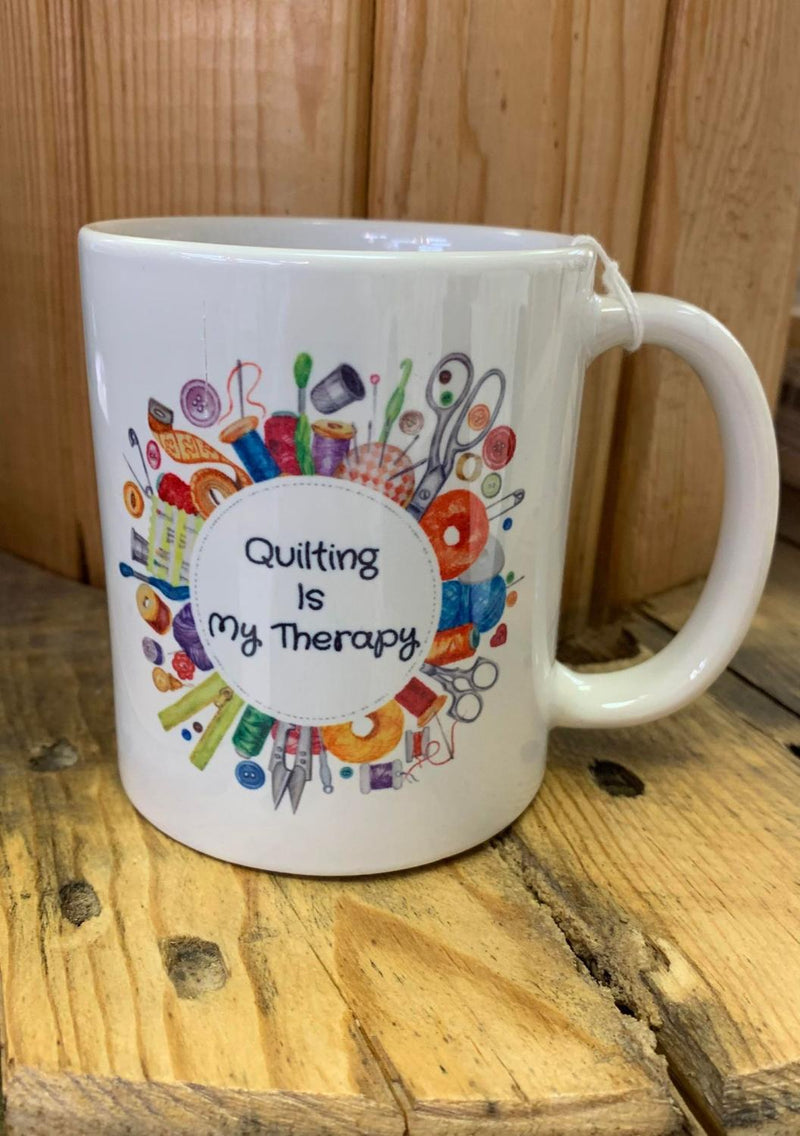 Quilting Therapy 11oz Coffee M