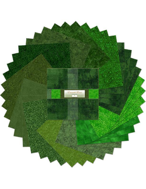 Emerald Forest 10" Squares
