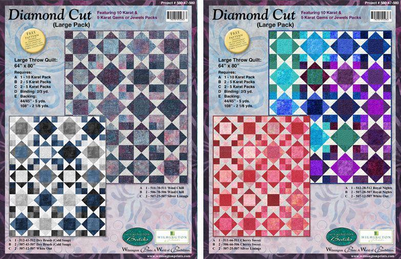 Diamond Cut Quilt Pattern