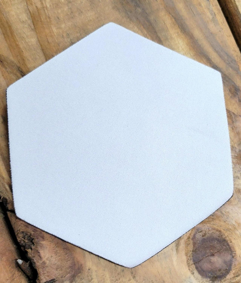 Hexagon Neoprene Coaster