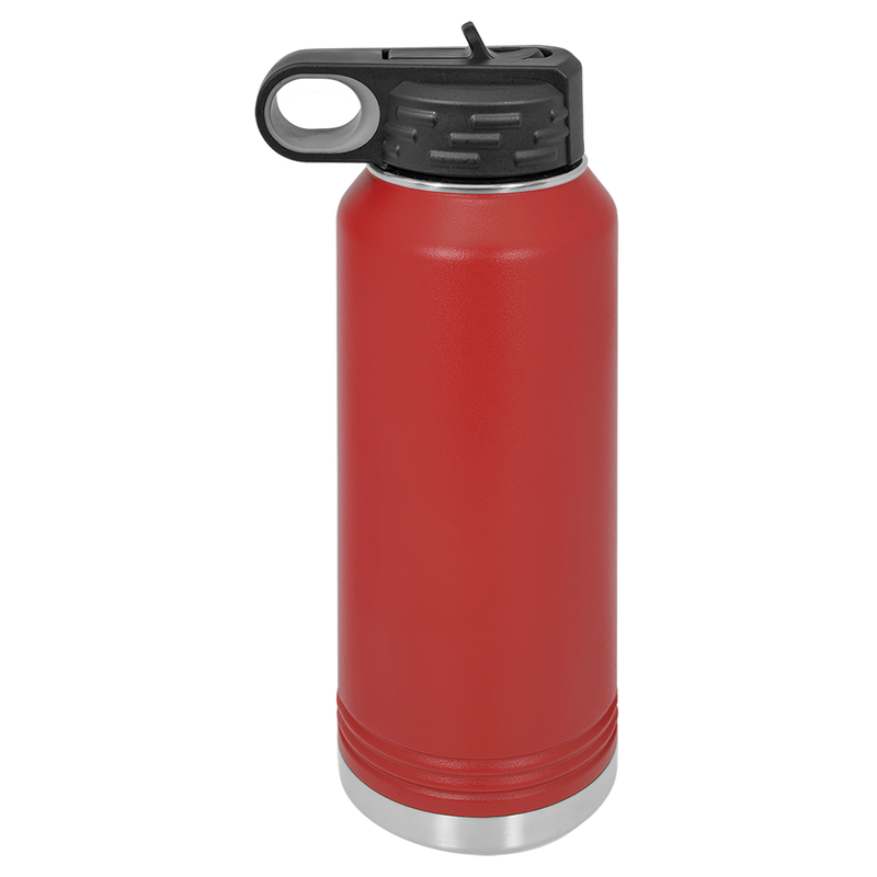 32oz Red Water Bottle