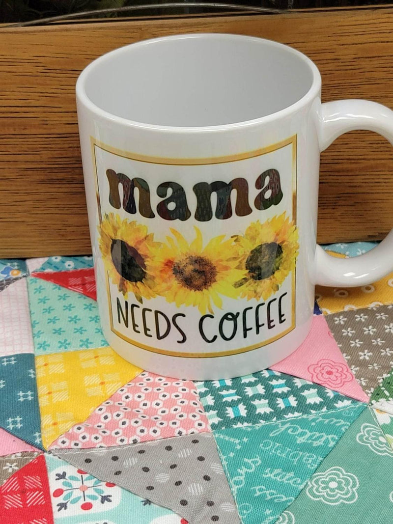Mama Coffeee 11oz Coffee Mug