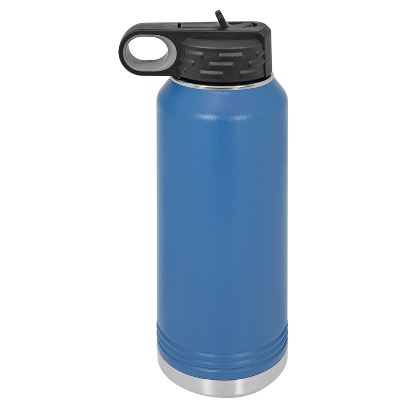 32oz Royal Blue Water Bottle