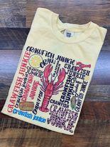 Crawfish Junkie T-Shirt Butter