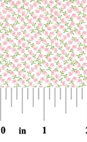 Pink and Green Floral 2038