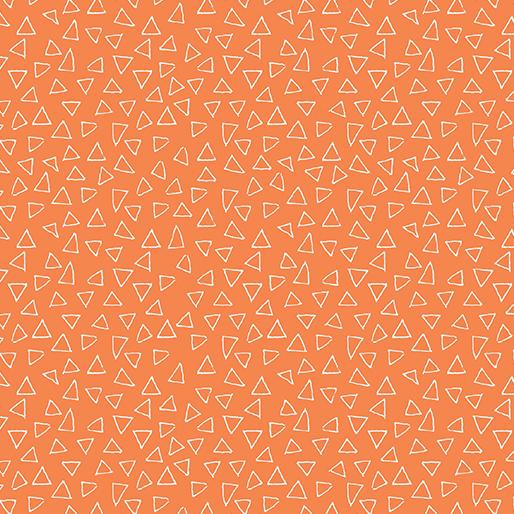 Floating Triangles Orange