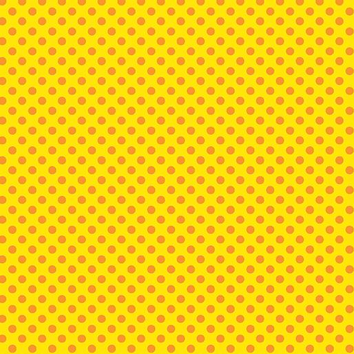 Random Dots Yellow/Orange