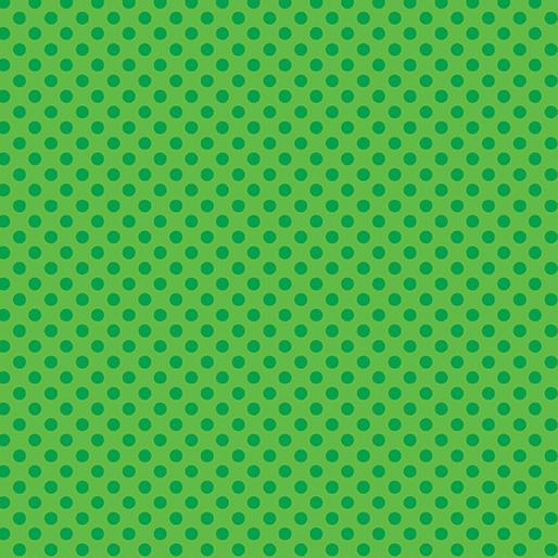 Random Dots Lime/Green