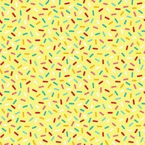 Colorful Sprinkles Yellow