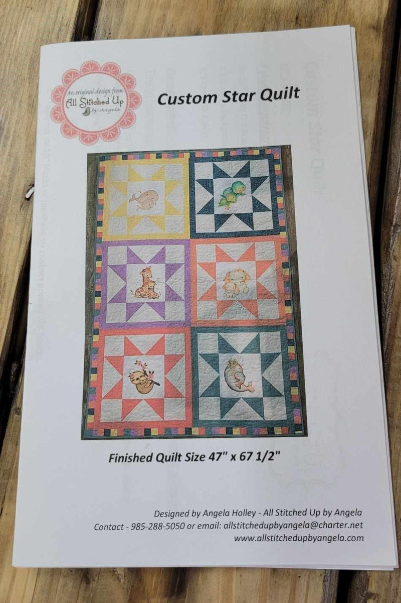 Custom Star Quilt Pattern