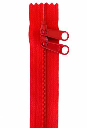 Handbag Zipper 30" Atom Red