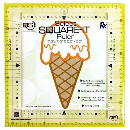QS 7 1/2" Square It Ruler