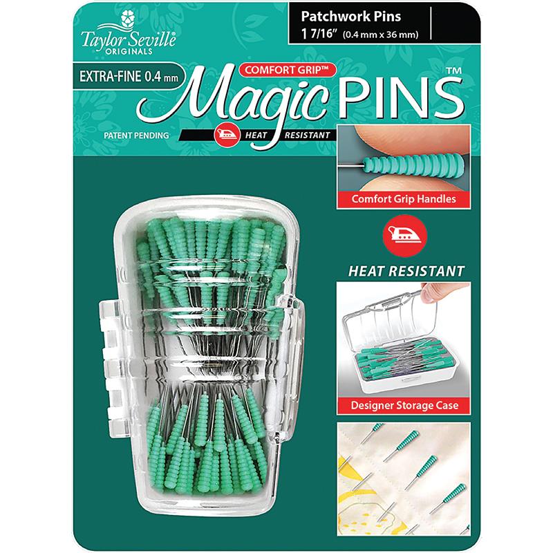 Magic Pins Patchwork Ex Fine 50Ct