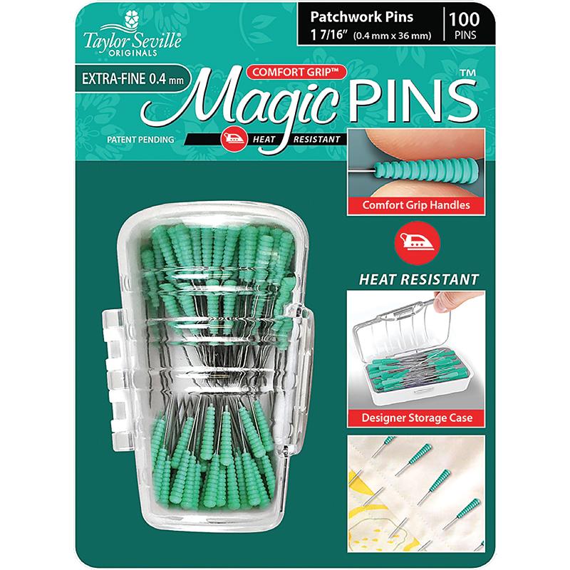 Magic Pins Patchwork Ex Fine 100ct