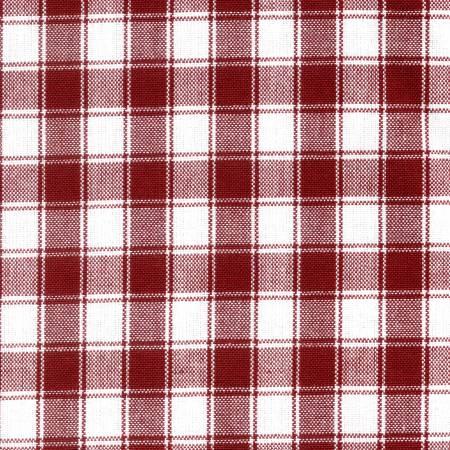 Tea Towel House Check Red/Whit
