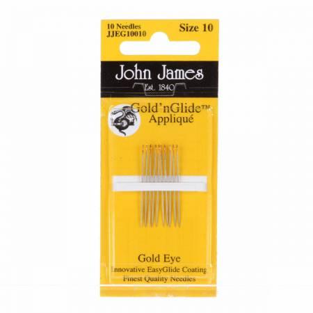 John James Gold'n Glide Applique Size 10