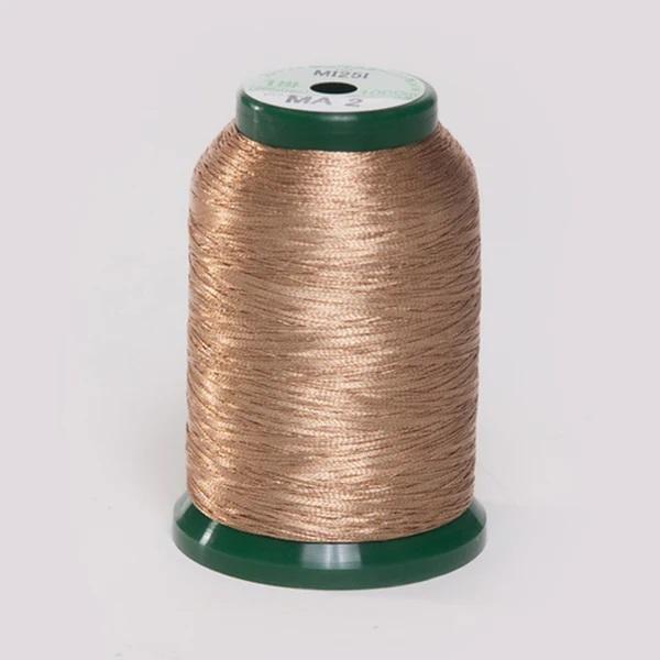 KingStar Metallic Embroidery Thread Copper MA2