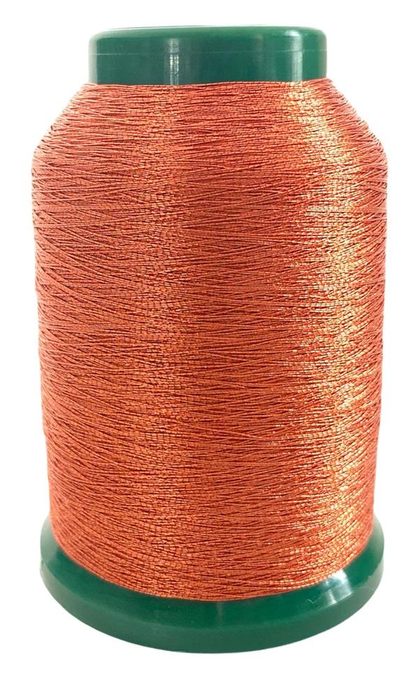 KingStar Metallic Embroidery Thread Orange MA24